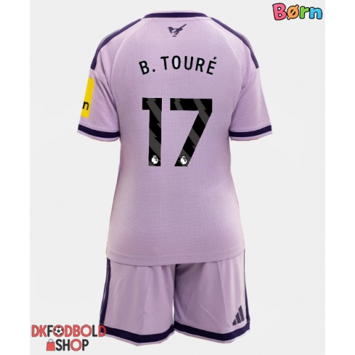 Newcastle United Bazoumana Toure #17 Tredje trøje Børn 2026-27 Kort ærmer (+ korte bukser)